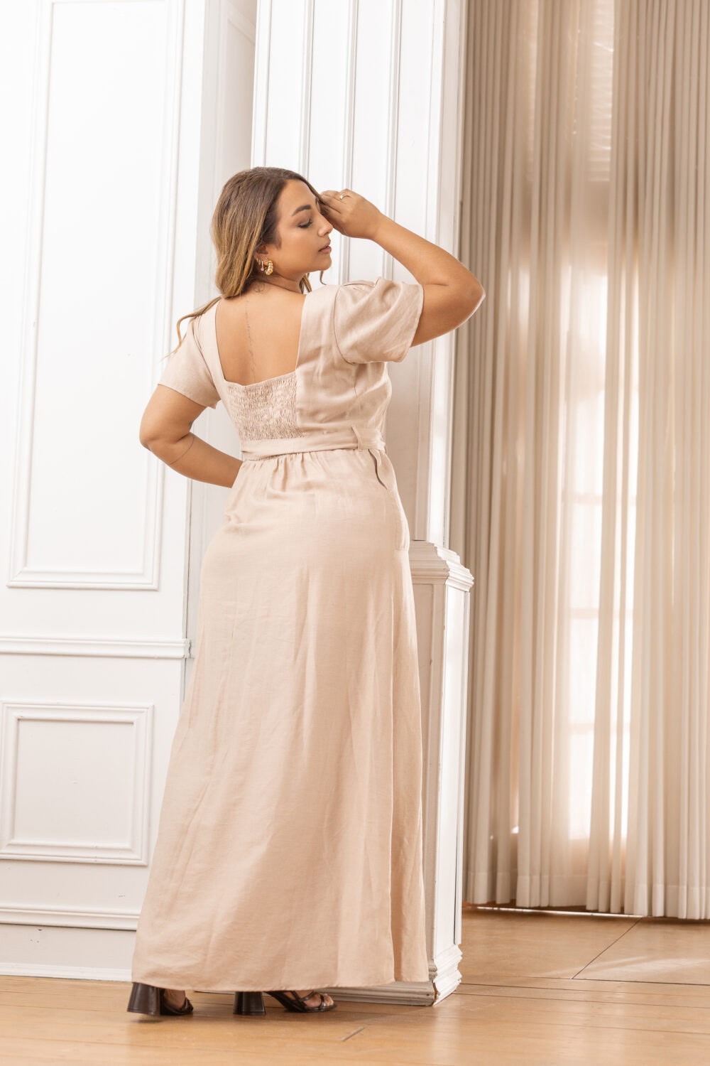 Vestido Plus Largo - REF: 21107116