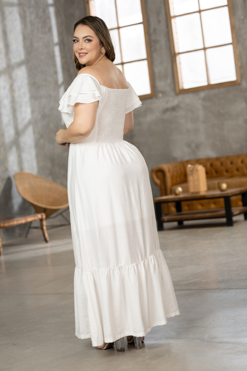 Vestido Plus Largo - REF: 21107132