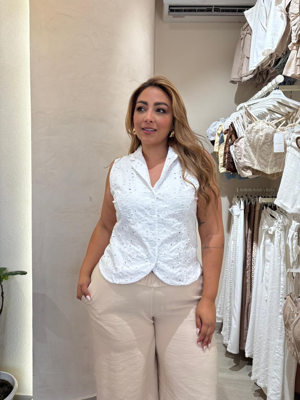 Blusa tipo chaleco - REF: 20105679